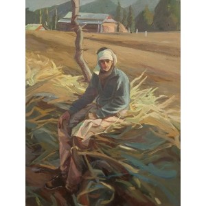 Nayab Noor, 18 x 24 Inch, Oil On Canvas, AC-NNR-001